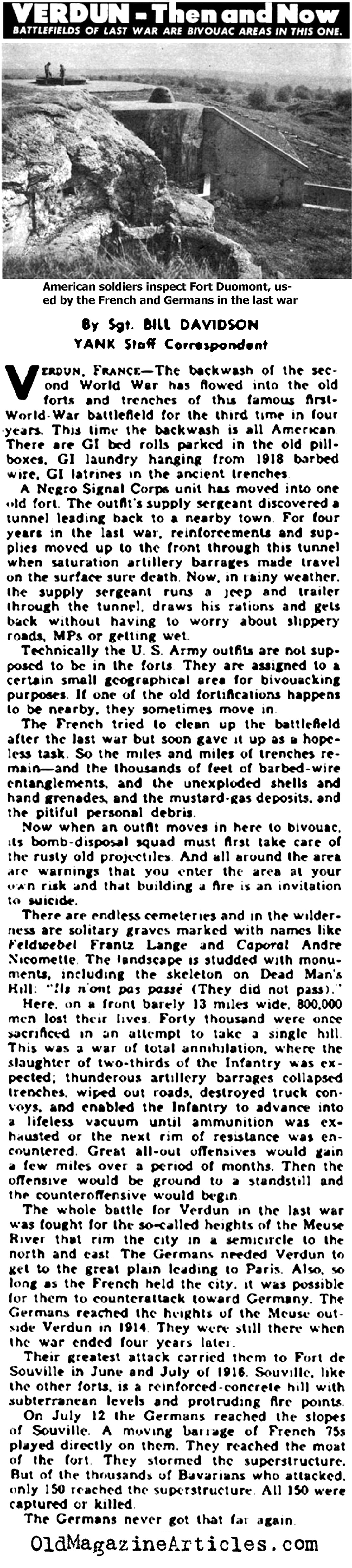 Verdun, 1944 (Yank Magazine, 1944)